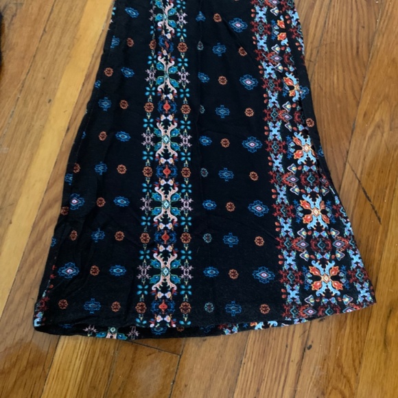 Printed Bell Buttom Yoga Pants - Picture 7 of 7